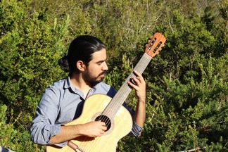 Sebastián Díaz en el 1er Festival de Guitarras "Mekahuehuetl"