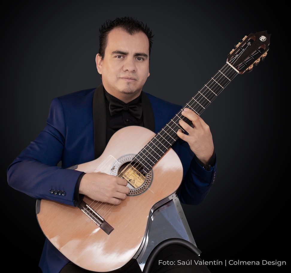 Alan Juárez  en el 1er Festival de Guitarras "Mekahuehuetl"