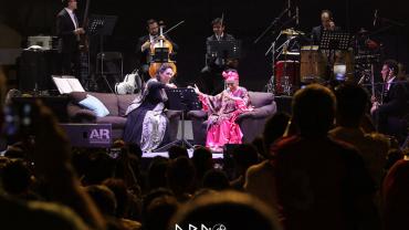 Omara Portuondo y Regina Orozco en el 13 Festival Internacional La Nao Acapulco 2019