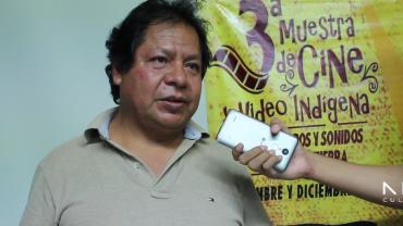 Entrevista al documentalista, Raúl Máximo Cortés, en la 3ª Muestra de cine y vídeo indígena, “Voces, rostros y sonidos de nuestra tierra” 