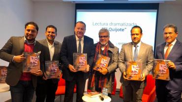 Presentan la edición del libro “El Quijote” en la Casa de México en Madrid