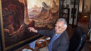 Fallece el pintor Jorge Cázares Campos, el paisajista de México
