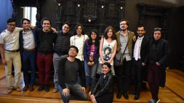 Se celebró en el Palacio de Autonomía de la UNAM la primera Jornada literaria de invierno, organizada por la Congregación Literaria de la Ciudad de México