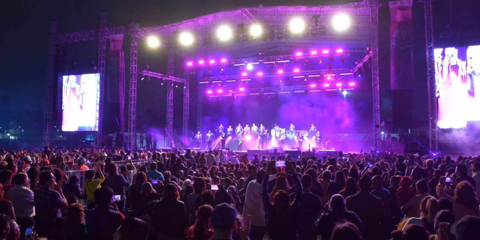 El concierto de los Angeles Azules en Iztapalapa, más 80 mil asistentes