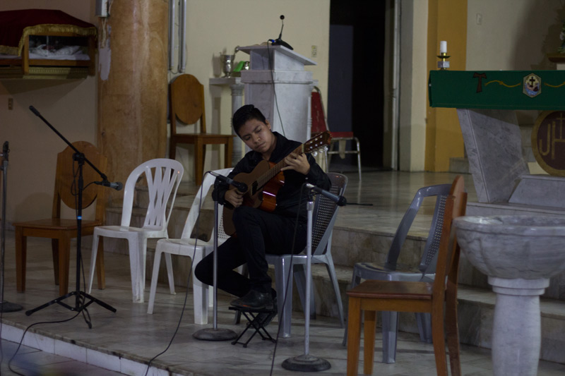 Pablo Misael, de la Academia de Guitarra Tlappan.