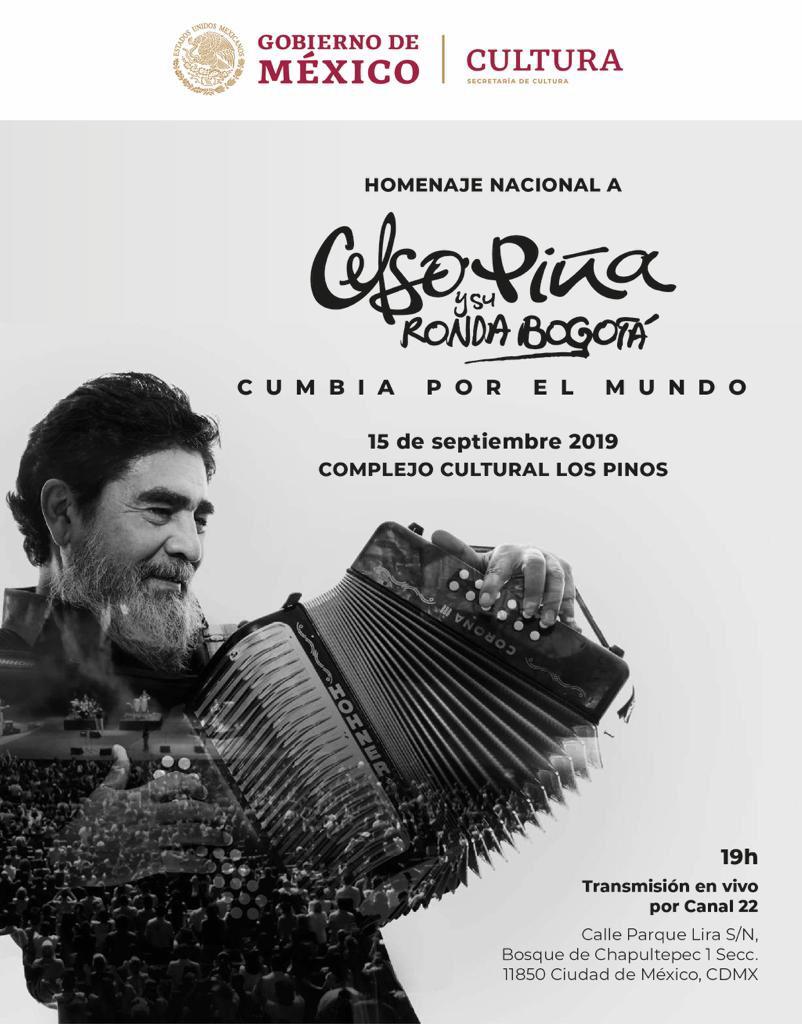 ADN Cultura - Homenaje a Celso Piña en Los Pinos