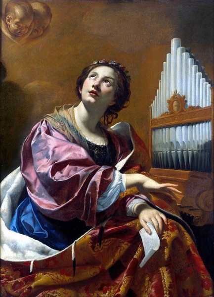 Simon Vouet - Santa Cecilia 