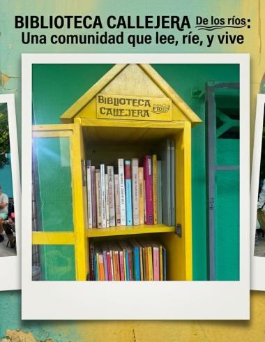 Nicho de los libros e imágenes del día del evento