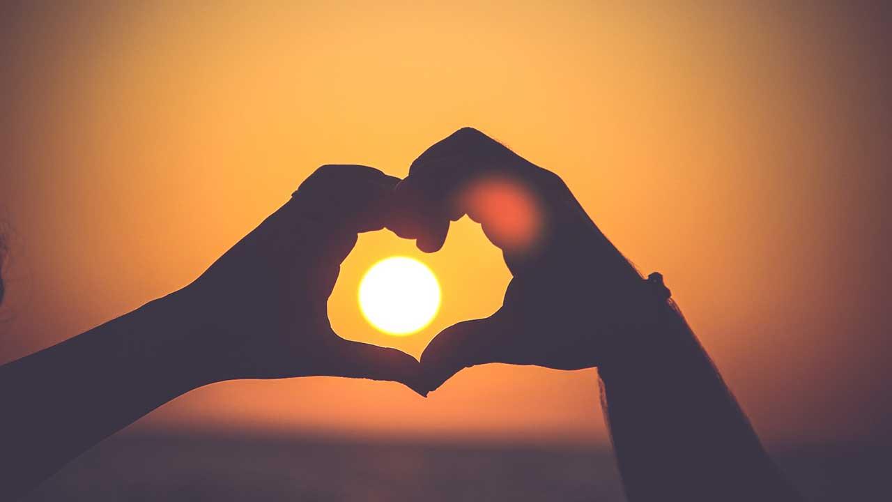 El corazón como símbolo de la paz