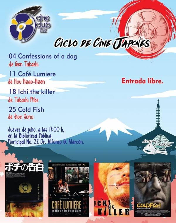 Cartelera del Ciclo de Cine Japonés Cartelera del Ciclo de Cine Japonés