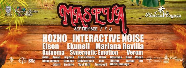 Flyer oficial Maseua Fest