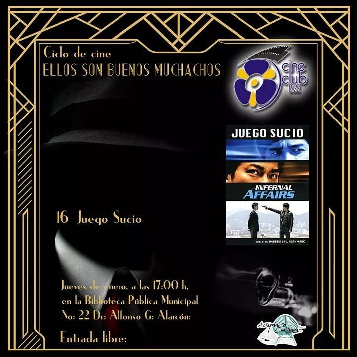 El Juego Sucio llega al Cineclub B.22 El Juego Sucio llega al Cineclub B.22