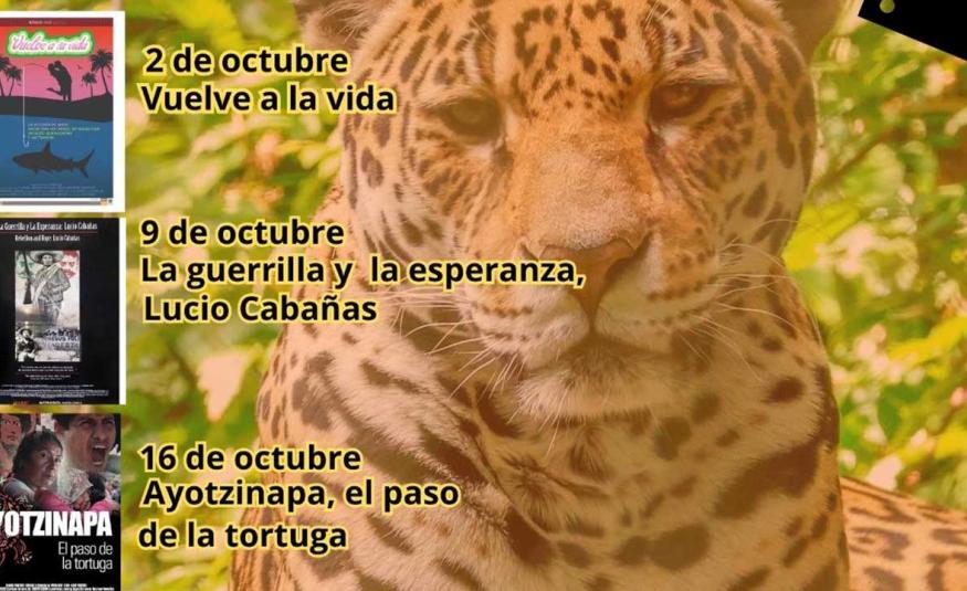 Cartel del cCneclub 22 de la Biblioteca Municipal de Acapulco 22