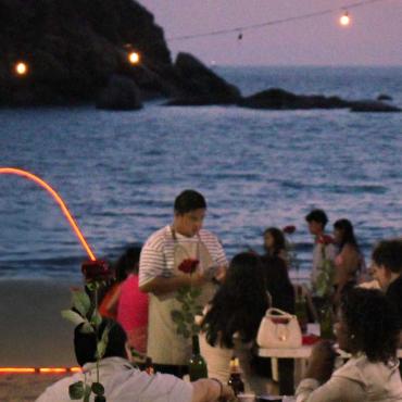 Café al Mar, en Acapulco