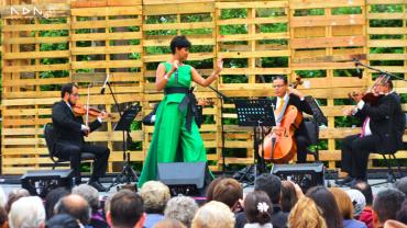 Sindy Gutierrez y Paax K´aay Cuarteto de Cuerdas 