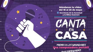 certamen "Canta en Casa"