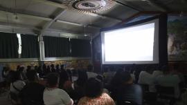 Función de cine en Olinala Guerrero