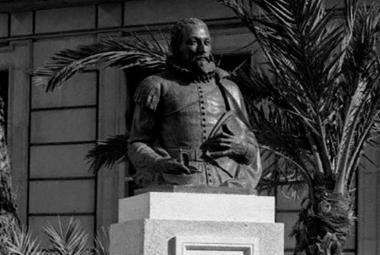 Busto de Cervantes en Sevilla